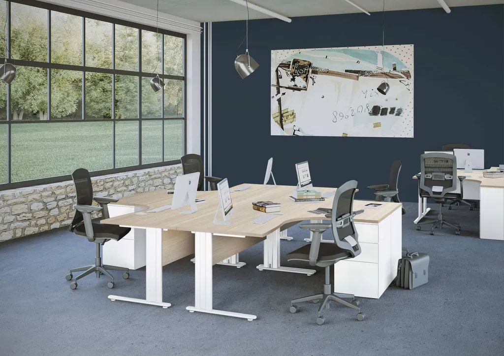 Bureaux opératifs avec caissons à Marseille