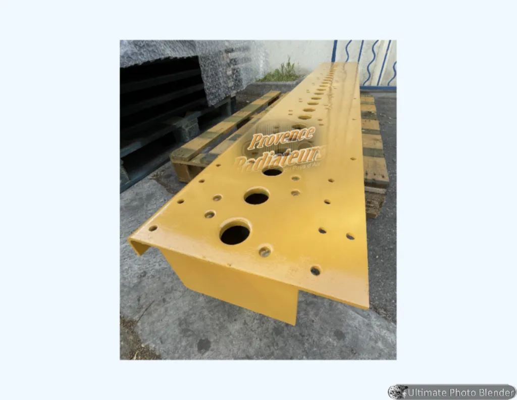 Révision de boîtes de radiateurs de refroidissement engin CATERPILLAR à Aix-en-Provence.