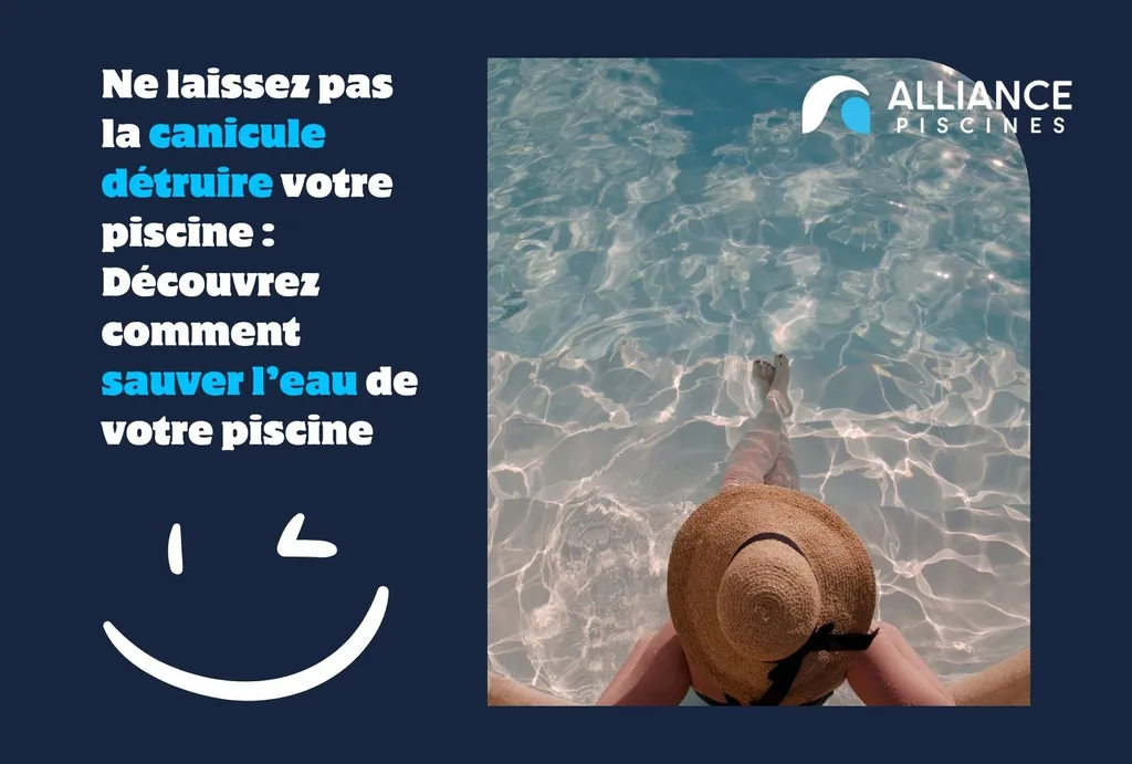 Canicule piscine transparente entretien