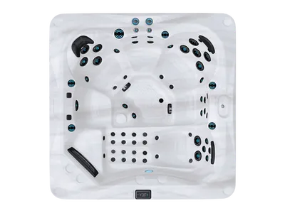 Fusion Spa F-655, 6 places, un spa spacieux pour des moments de détente partagés en famille ou entre amis. - MCR Piscines et Spas - Gard