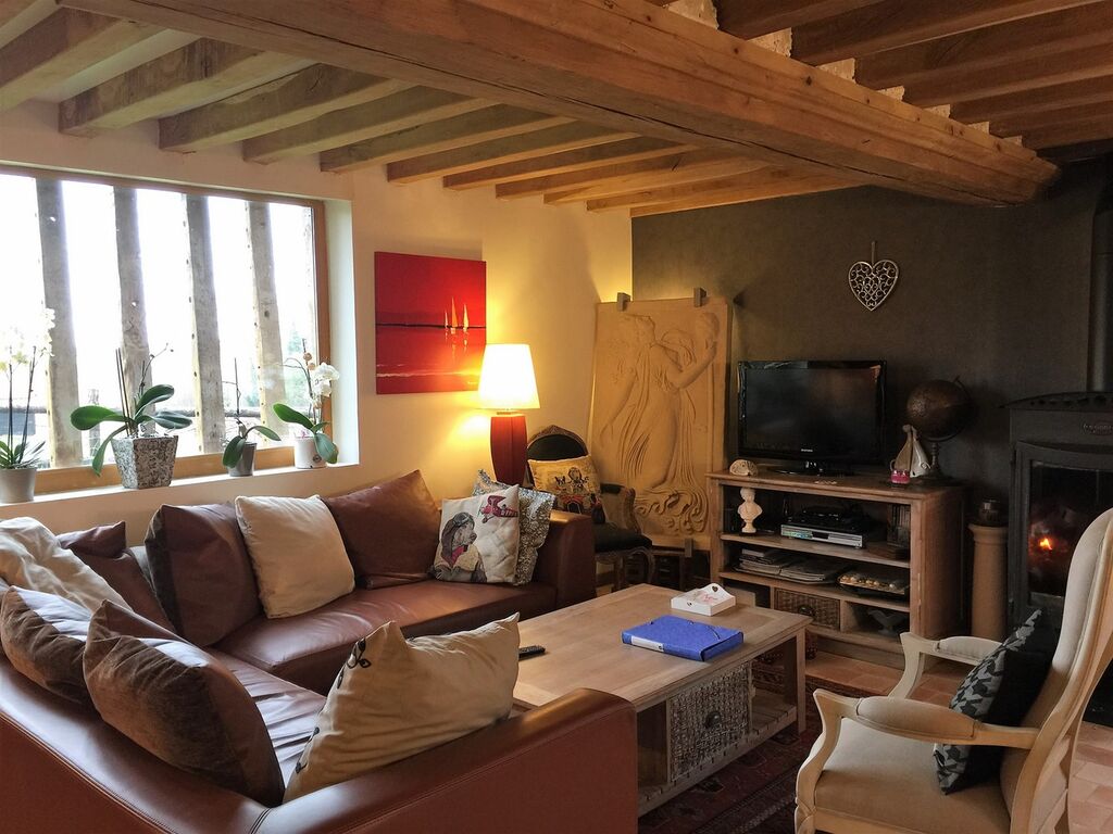 ENSEMBLE DE 3 MAISONS NORMANDES Région Livarot Pays d'Auge, Calvados 14