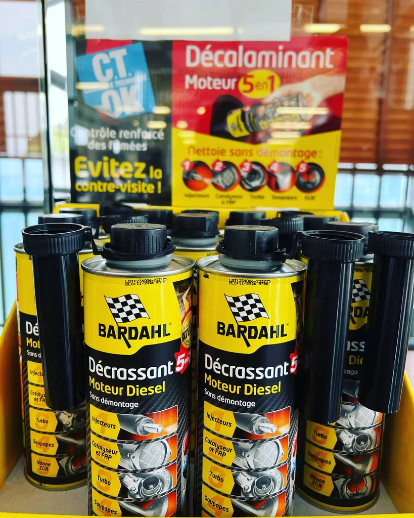 Bardahl décrassant moteur disponible sur Ales et Nimes à côté de Montpellier