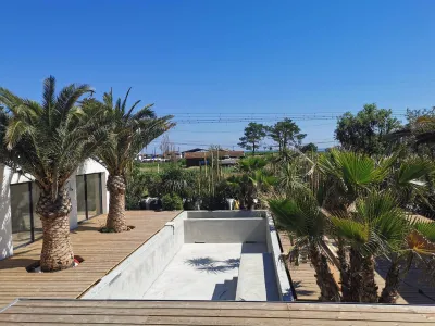 CRÉATION D'UNE PISCINE MAÇONNÉE SUR LE BASSIN D'ARCACHON