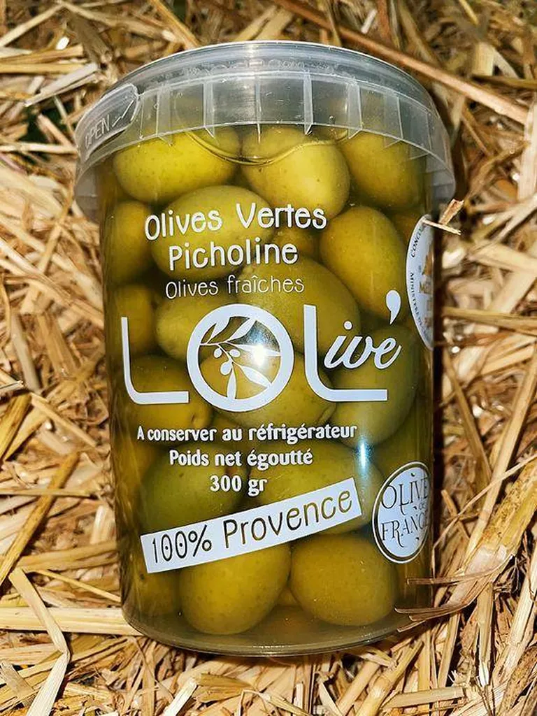 Olives vertes Fraîches Picholine 300g