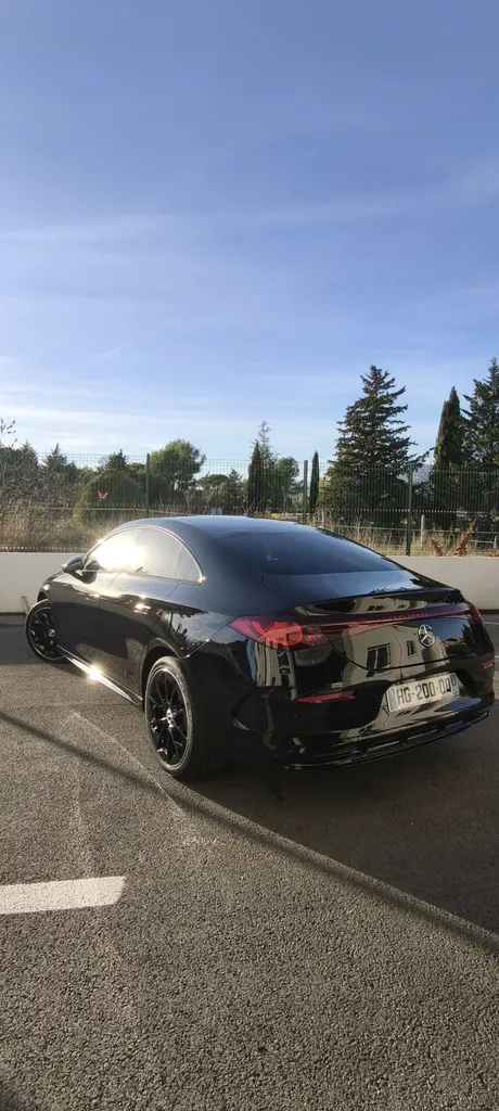 Mercedes CLA : protection céramique complète aux Adrets-de-l'Estérel proche d'Antibes Côte d'Azur