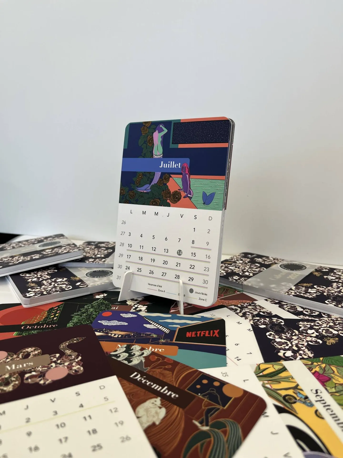 Calendriers AGG PRINT petit format pelliculage soft touch