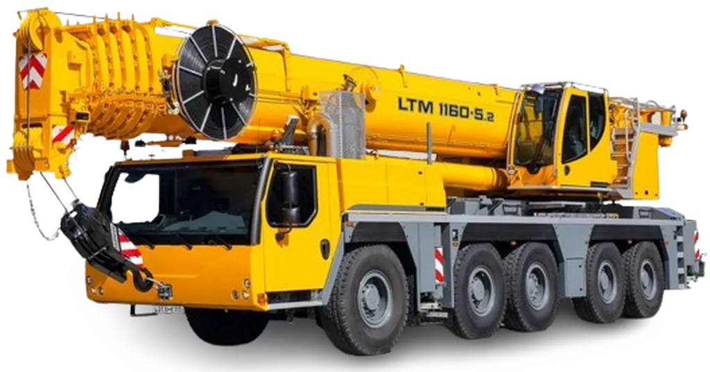 Devis location Liebherr LTM 1160 à La Défense pour levage de poutre métallique