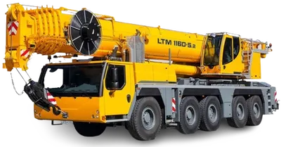 Devis location Liebherr LTM 1160 à La Défense pour levage de poutre métallique