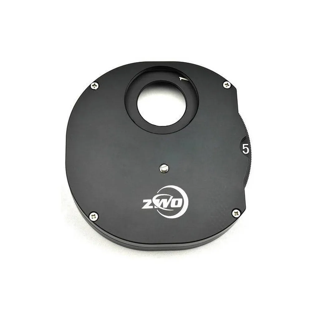 ZWO : roue à filtres manuelles avec 5 filtres : 31,75 mm