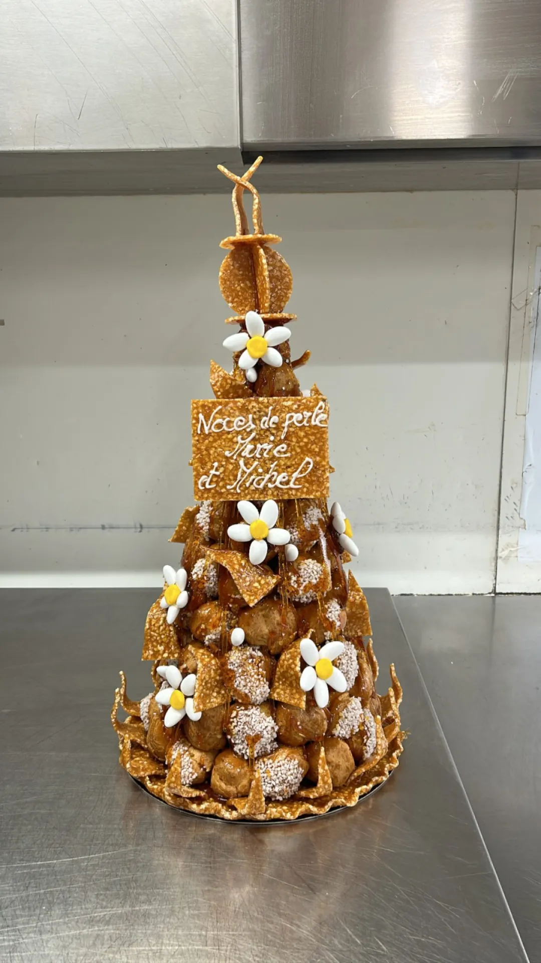 Nos pièces montées à base de choux pour mariage à villefranche sur saône