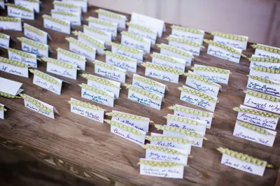 Marques-places de mariage 
