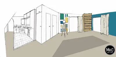 Maison familiale, rénovation intérieure et extension à Signes par un architecte d'intérieur