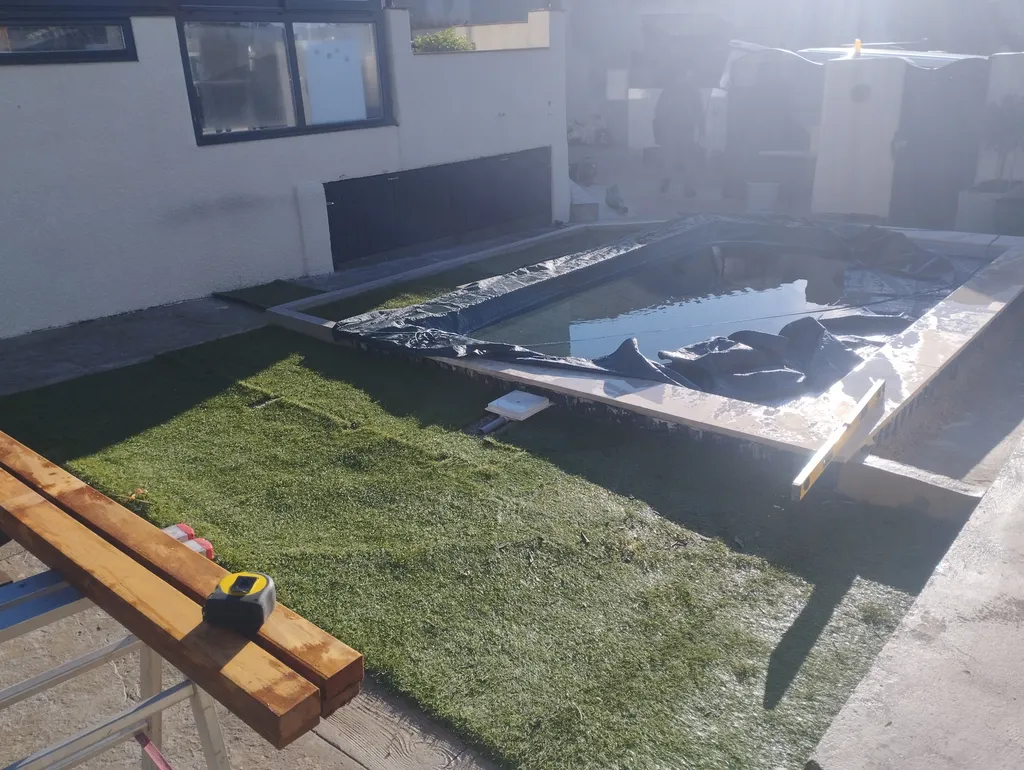 Avent travaux a poussan a coter de Montpellier 