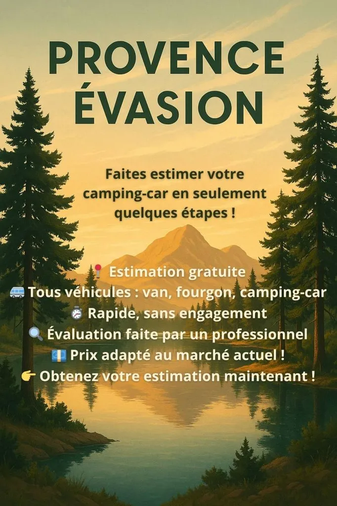 ESTIMATION DE VOTRE CAMPING CAR DANS LE VAR ET EN PACA