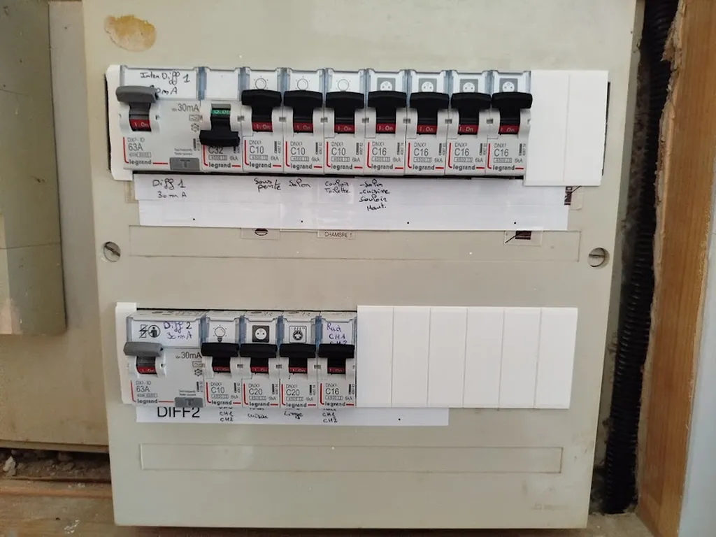 Renovation tableau électrique par infiny elec à Sommieres