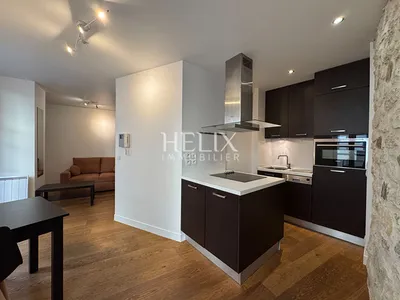 A louer superbe appartement meublé avec une terrasse de 13,78 M² au coeur du centre de Saint-Germain-en-Laye.