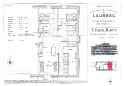 Appartement 3 Les 2 Alpes L'Ours Blanc