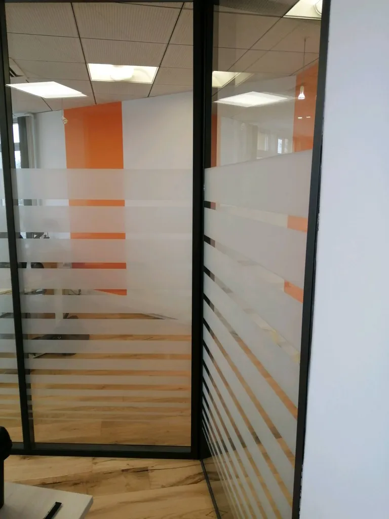 Vitrophanie cloisons Marseille