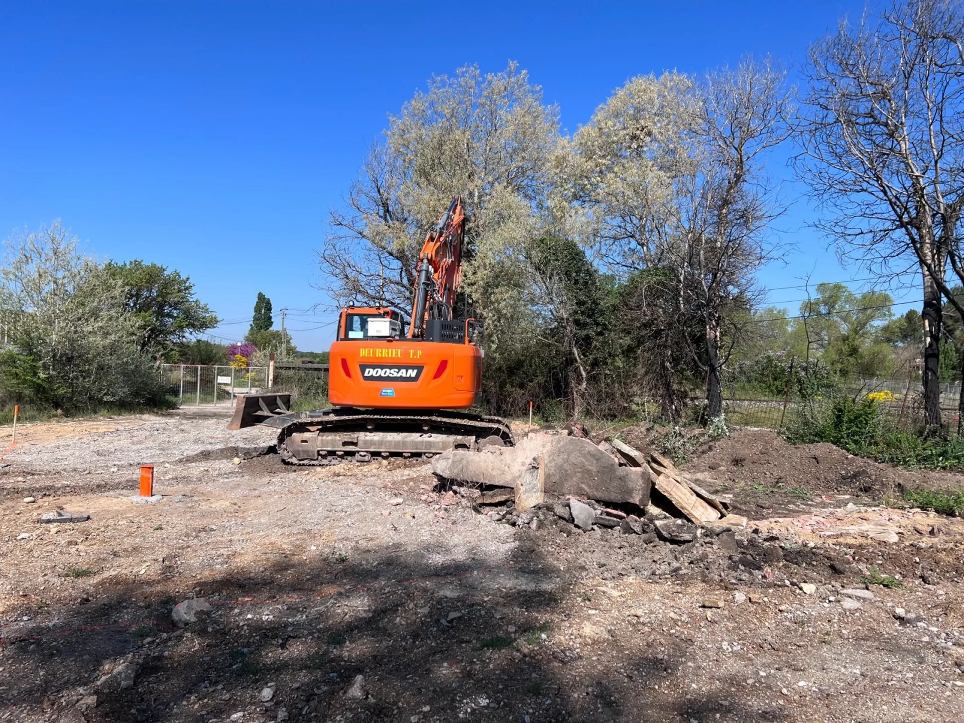 Location de pelle pressurisée amiante avec chauffeur SS4