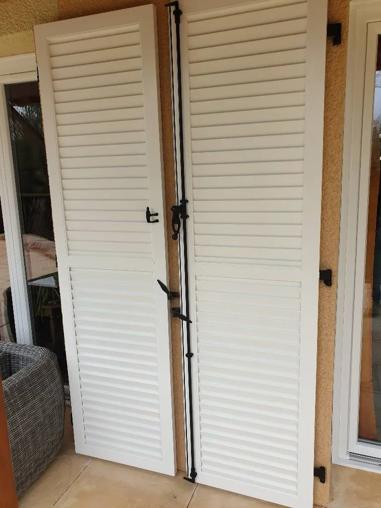 volet aluminium persienne