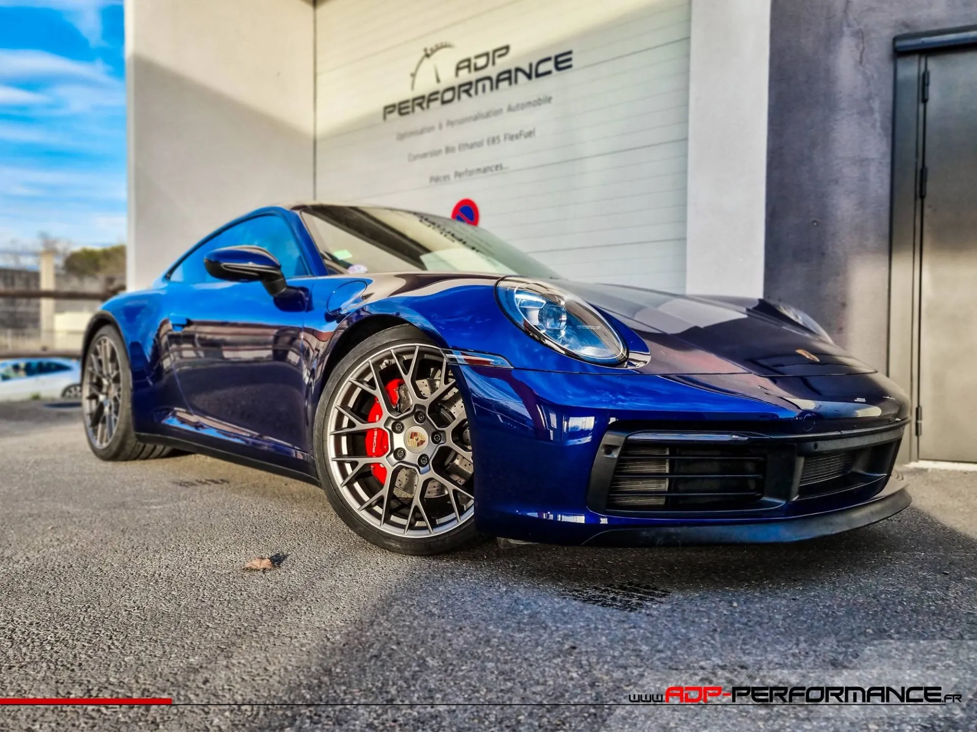 Slip-on Titanium Akrapovic Porsche 911 992 Carrera 4S 3.0 T