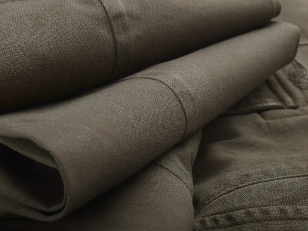 photographe zoom textile twill léger coton kaki