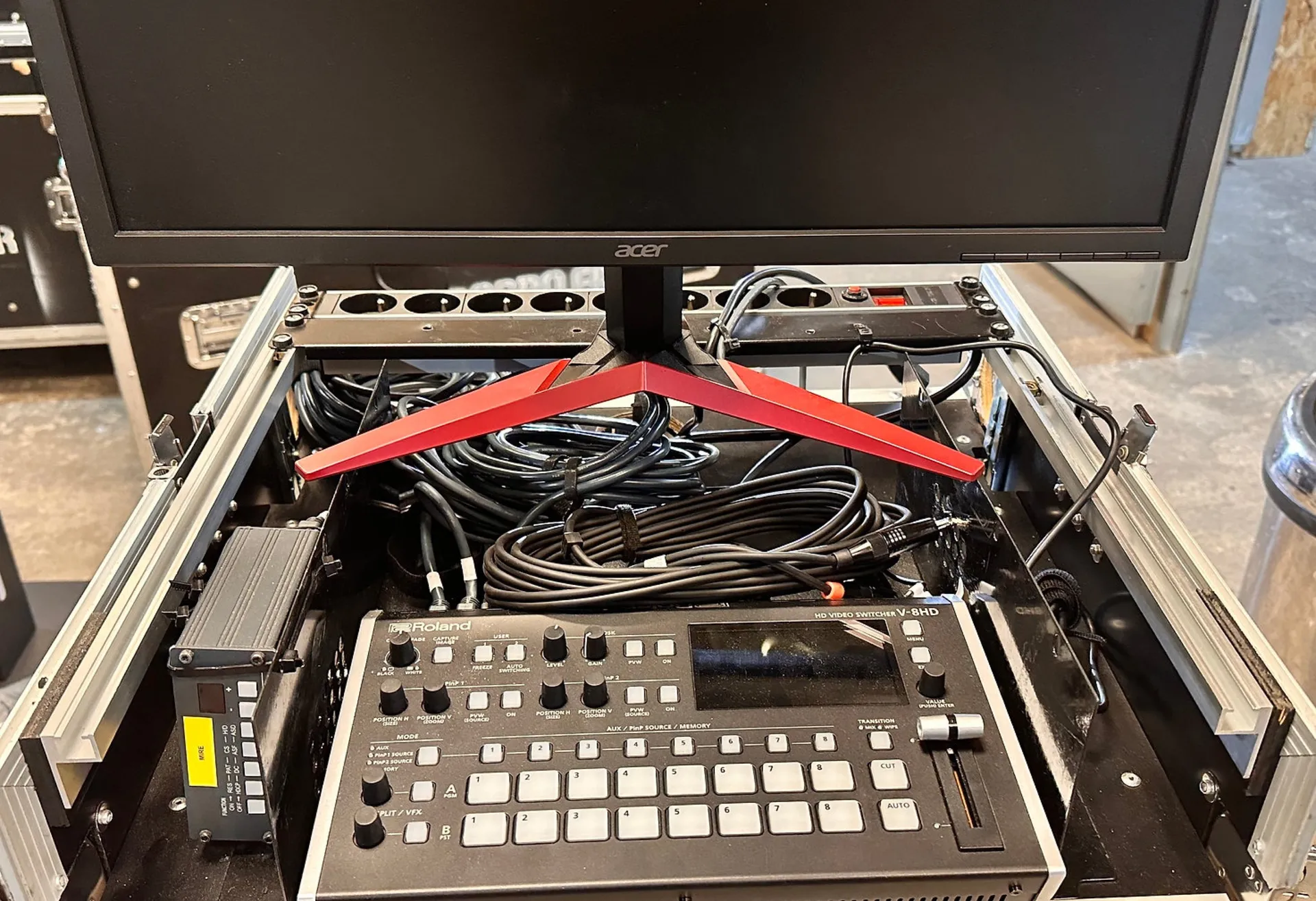 RACK REGIE VIDEO NUMERIQUE PRO 1