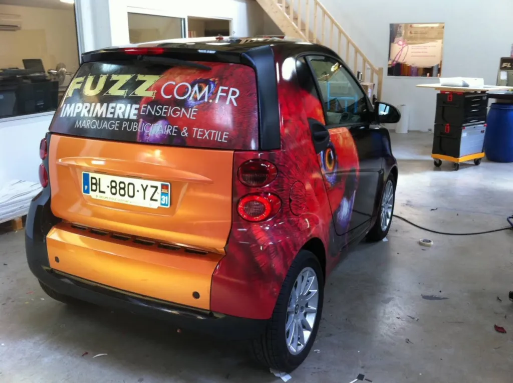 Covering d'une smart à Toulouse