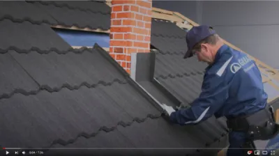 Tuto 8 - Réalisation d'une sortie de cheminée avec des tuiles GERARD® CLASSIC