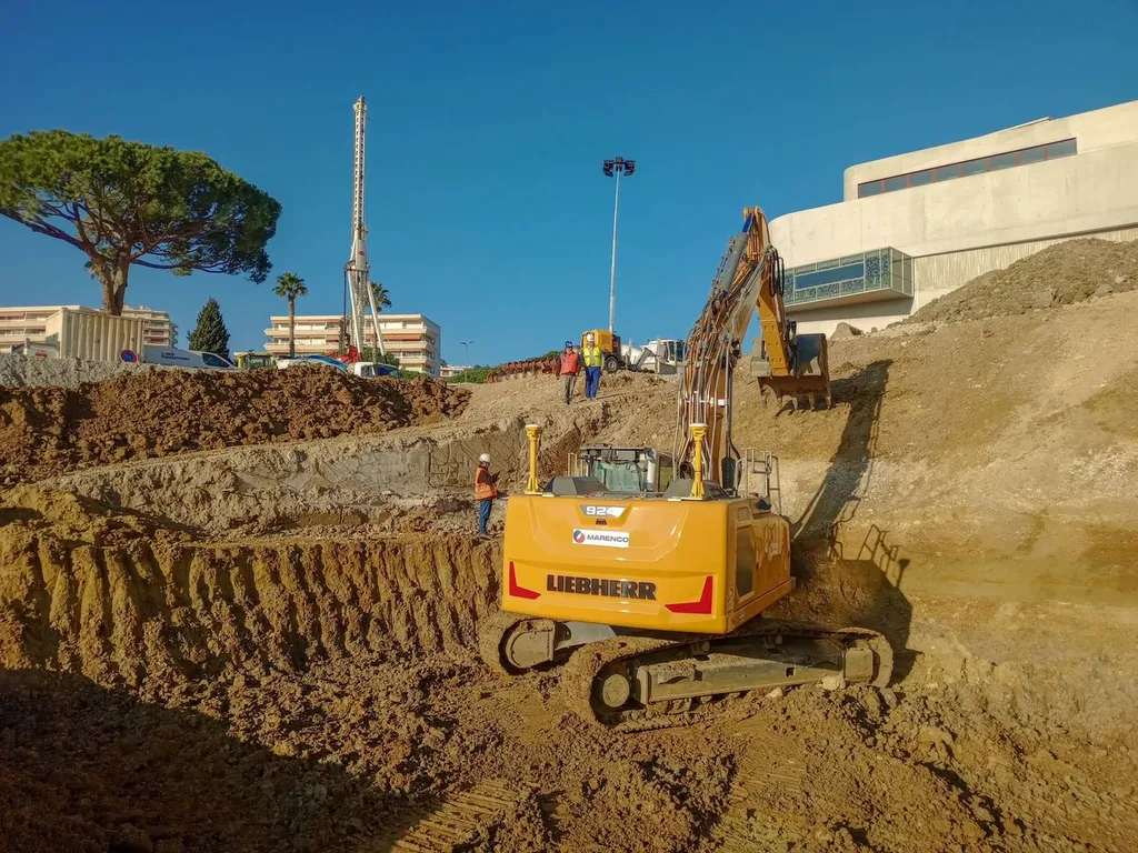 Réalisation des sondages de sols