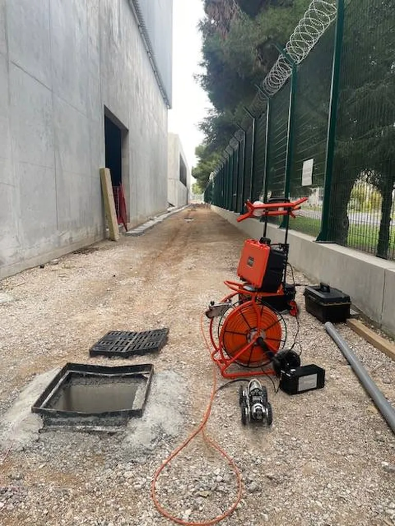 Inspection de canalisation neuves par caméra à Marseille bouches du Rhône