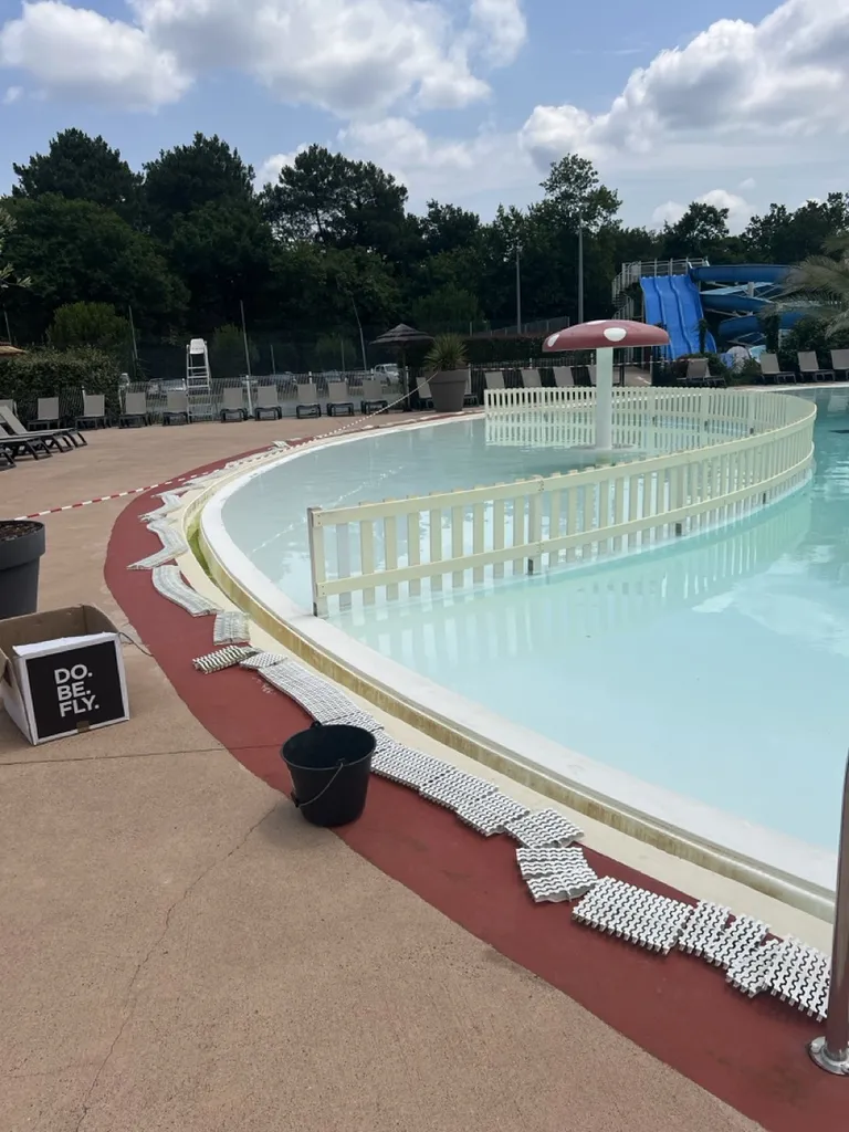 Recherche de fuite sur complexe aquatique en eau camping