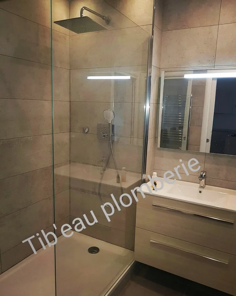 Rénovation d’une salle de bains à brindas proche de craponne - plombier salle de bains à rénover sur brindas et craponne