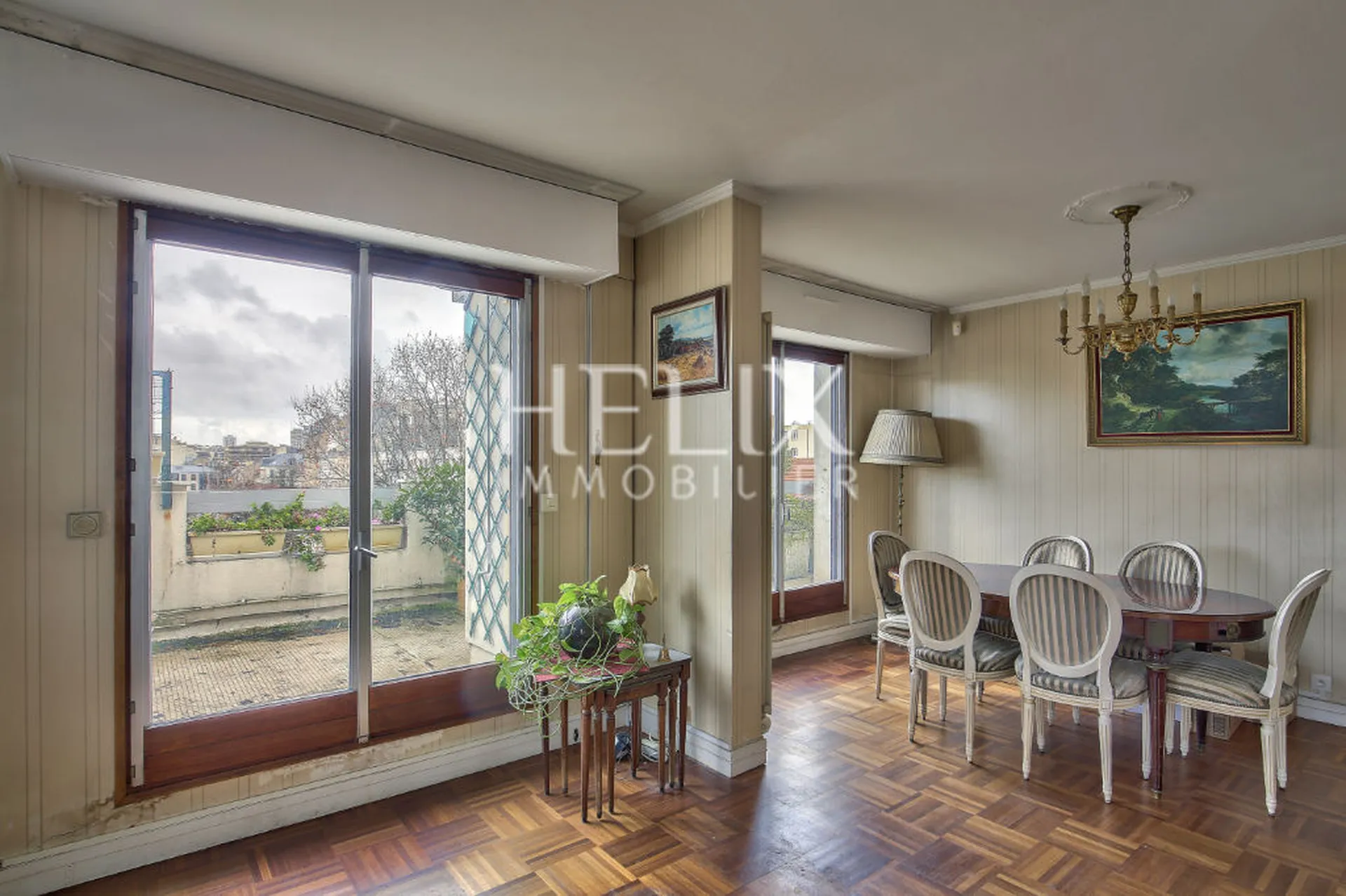 Paris 15ème - 4 pièces avec terrasse