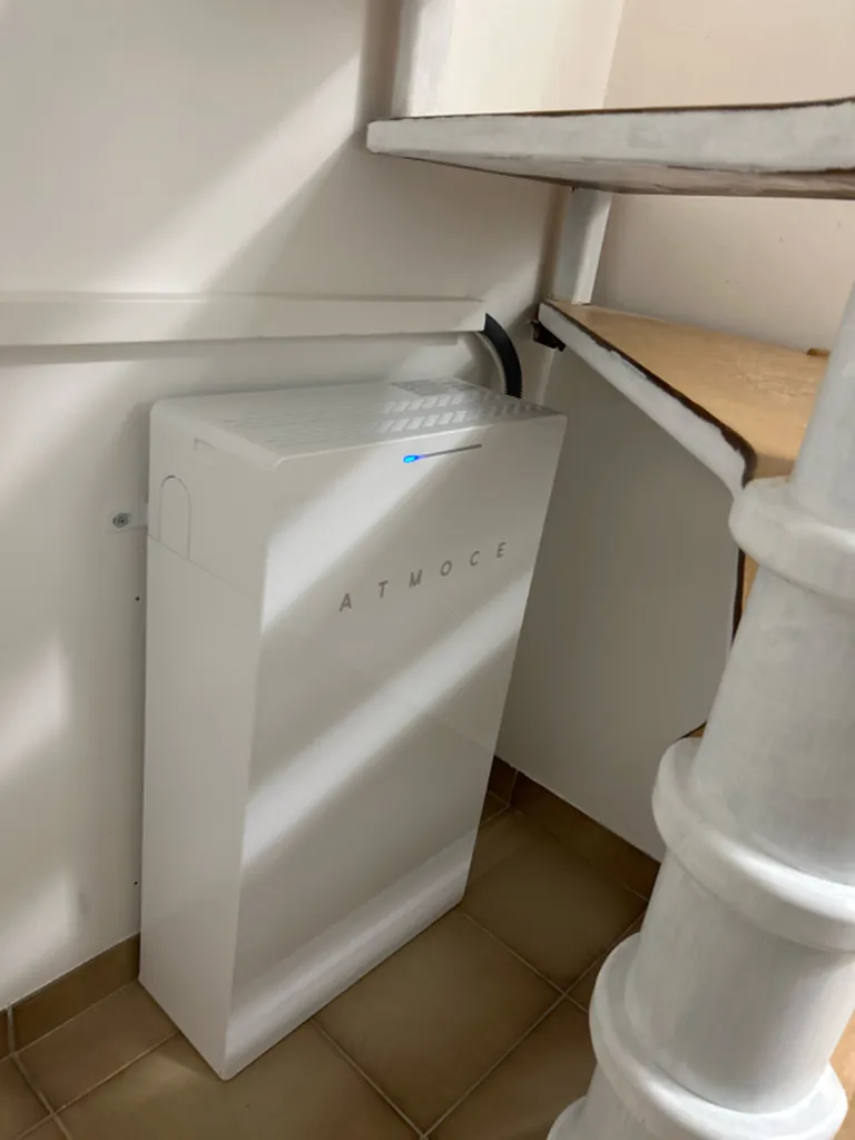 Installation d'une batterie de stockage Atmoce à Bandol dans le Var à partir de 4900€