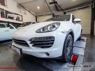 Reprogrammation moteur Conversion bio éthanol E85 PORSCHE Cayenne 3.0 DFI Hybrid 380 PS | ADP Performance Marseille