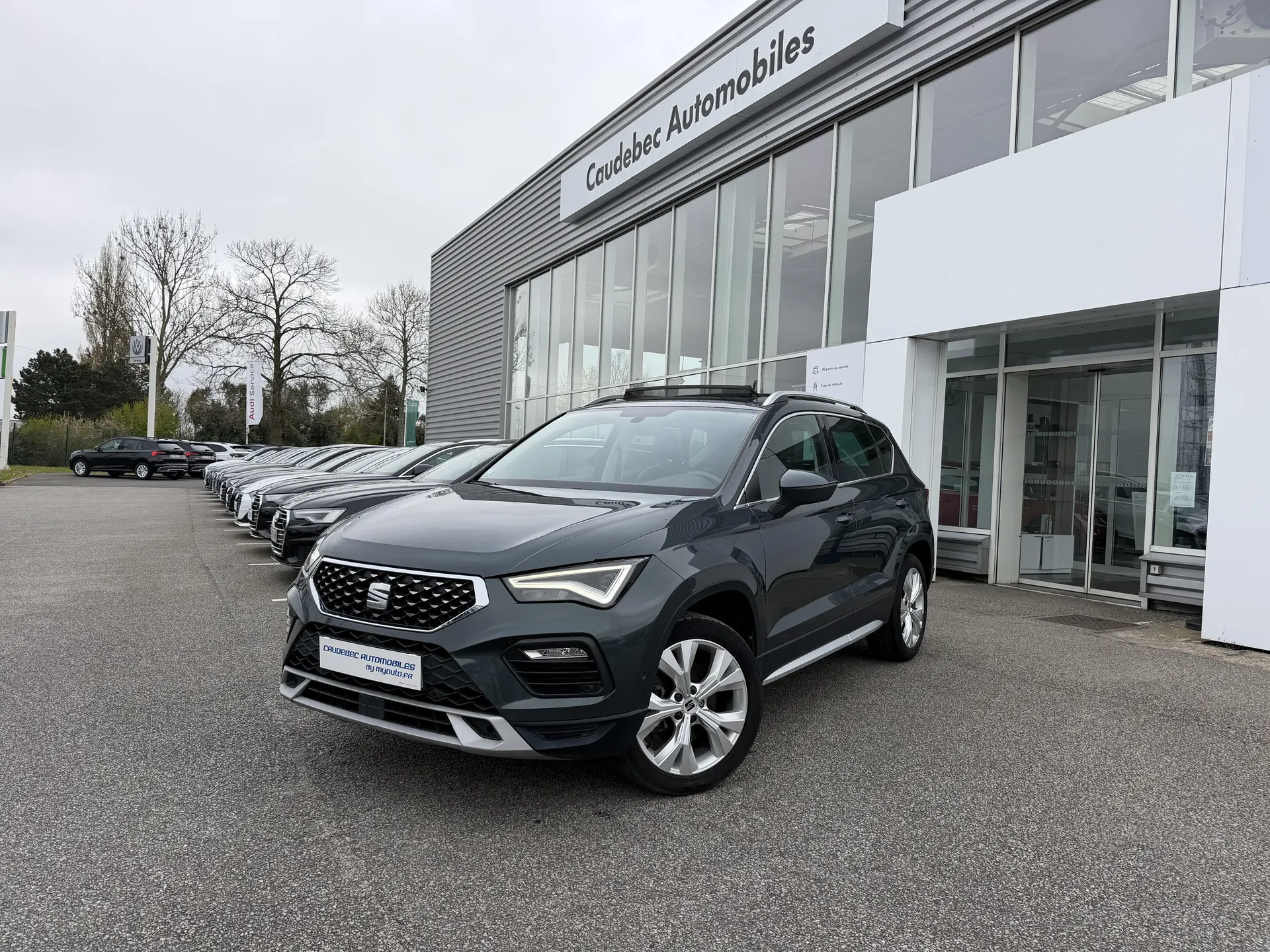 Achat voiture d'occasion SEAT Ateca à proximité de Le Havre : SUV diesel automatique disponible chez Caudebec Automobiles