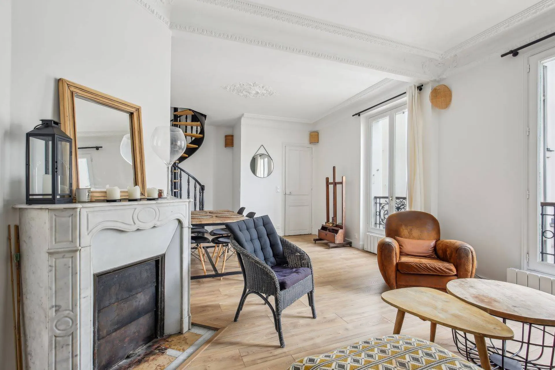 A vendre 2/3 Pièces duplex Ternes Pereire Marché Lebon Paris 75017