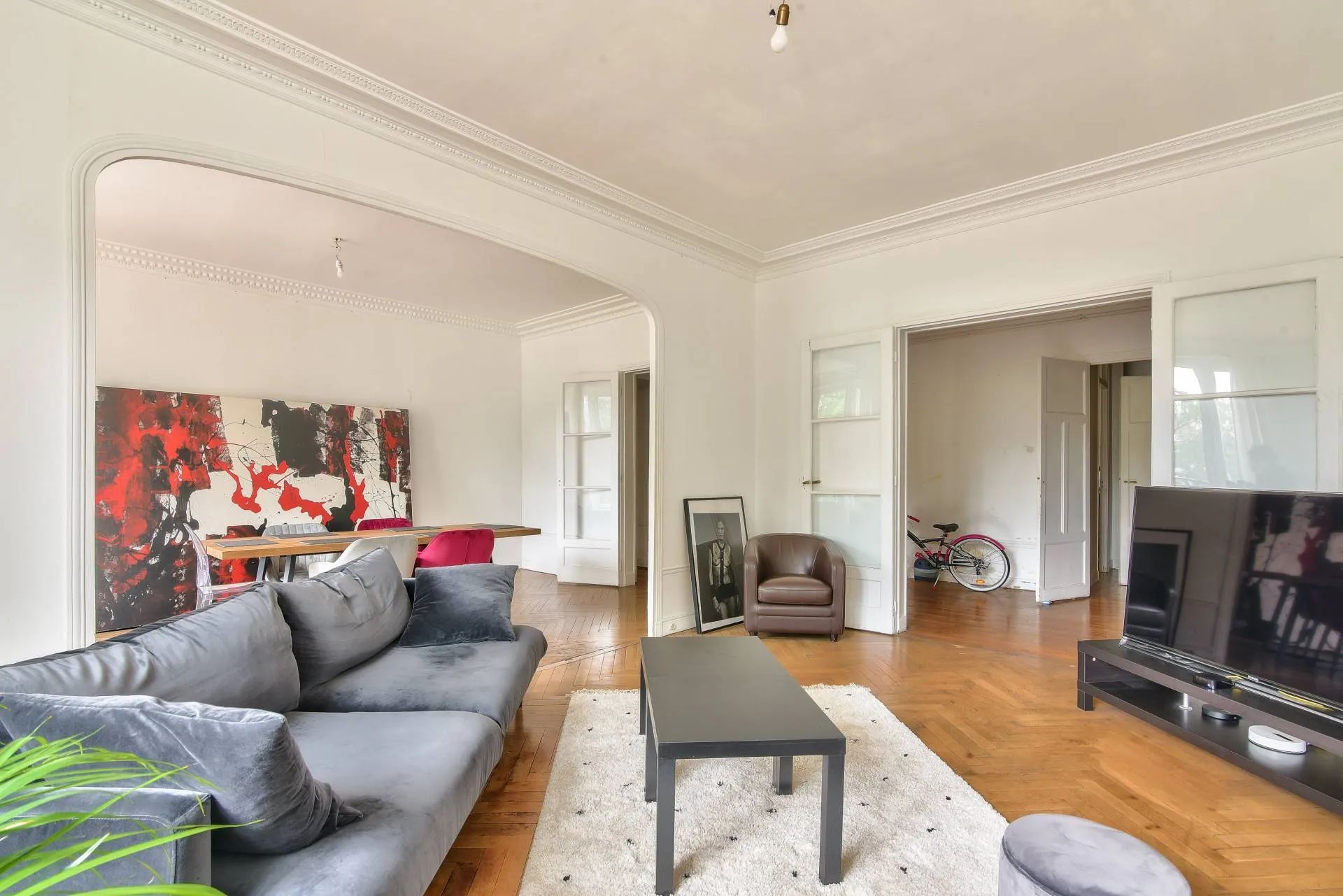 A vendre appartement ancien avec 3 chambres Saint Odile Paris 75017