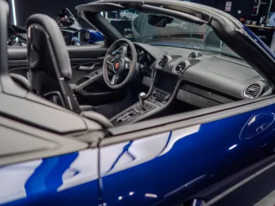 Client de Lorient ayant confié sa Porsche 718 Spyder à Gloss Obsession pour une protection intégrale.