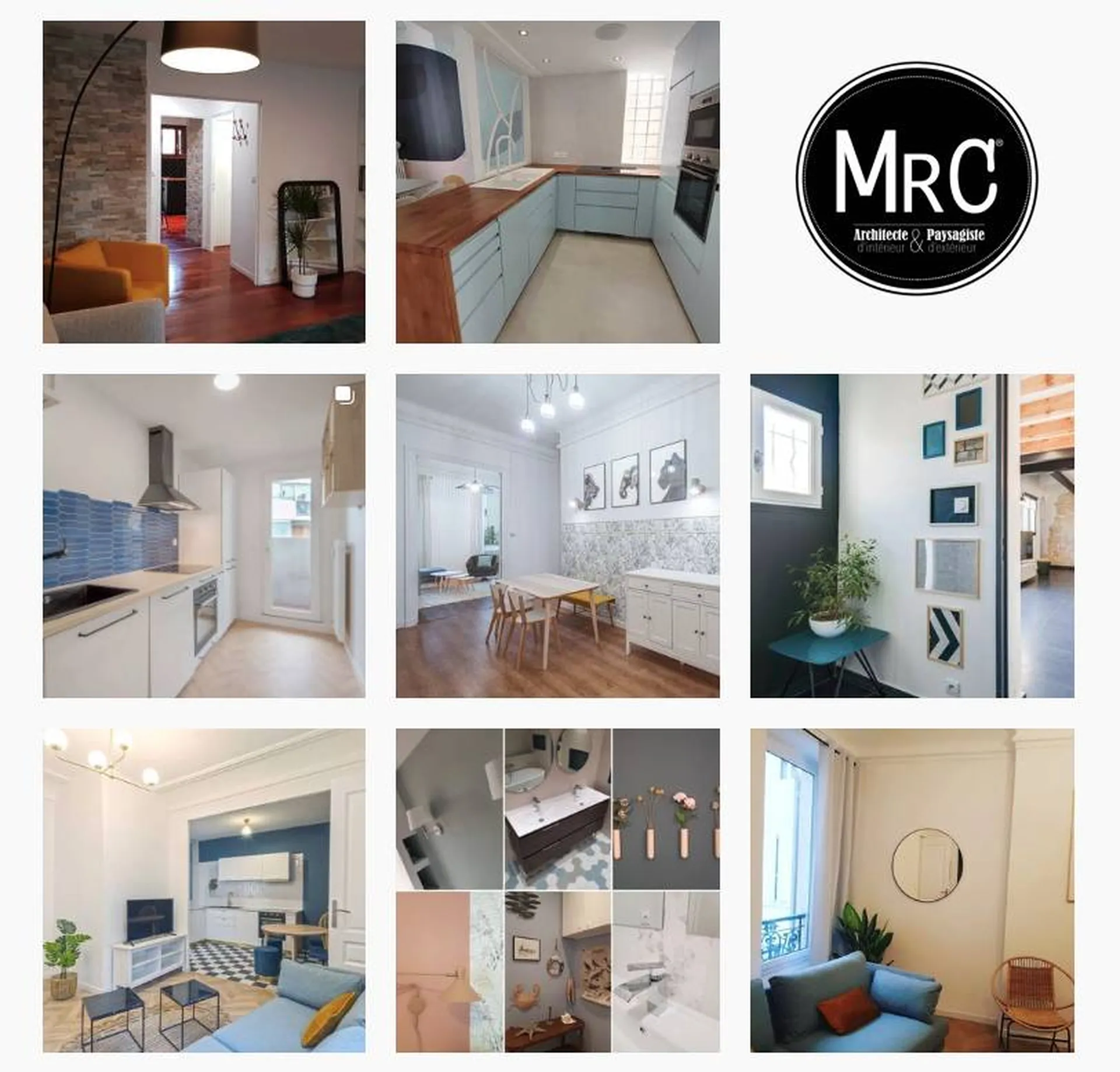 Réhabilitation et agencement d'un salon et séjour haussmannien par un architecte d'intérieur à Marseille 13005