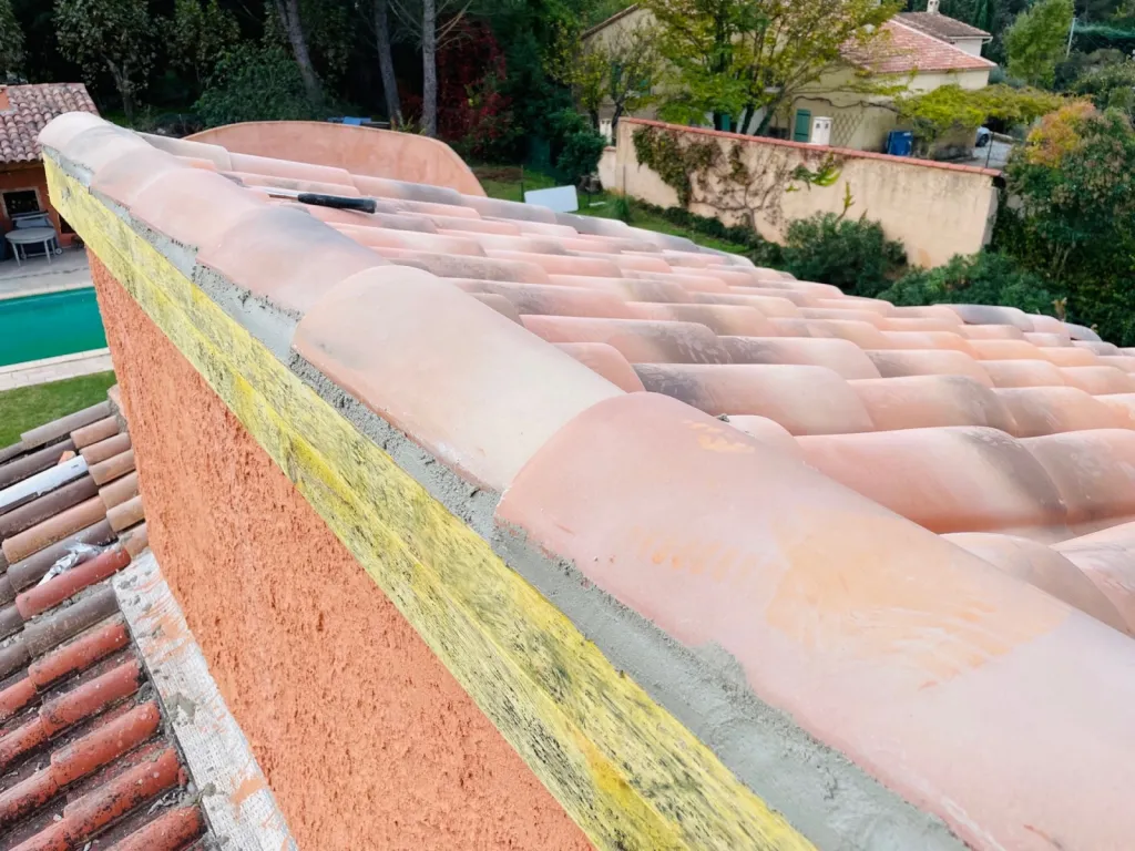 Réfection d’une toiture et isolation près de Bouc-Bel-Air.