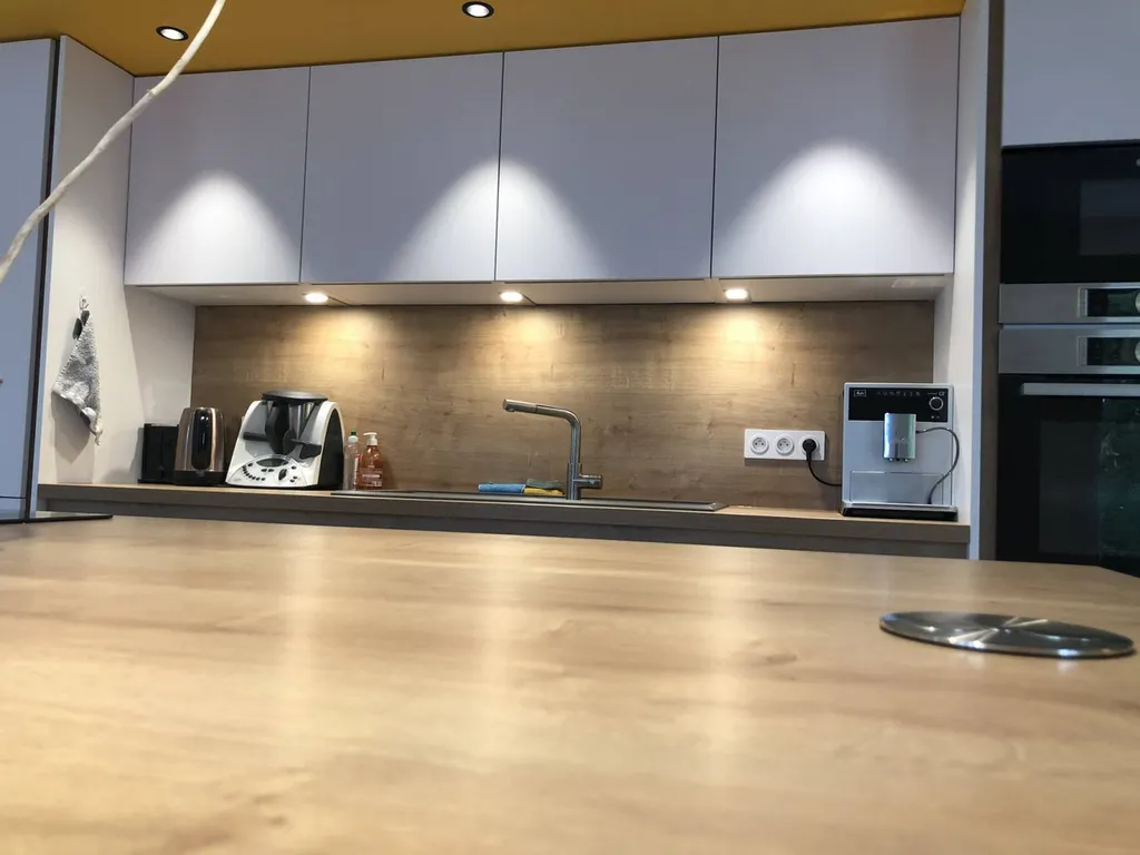 cuisine équipée blanche à lyon