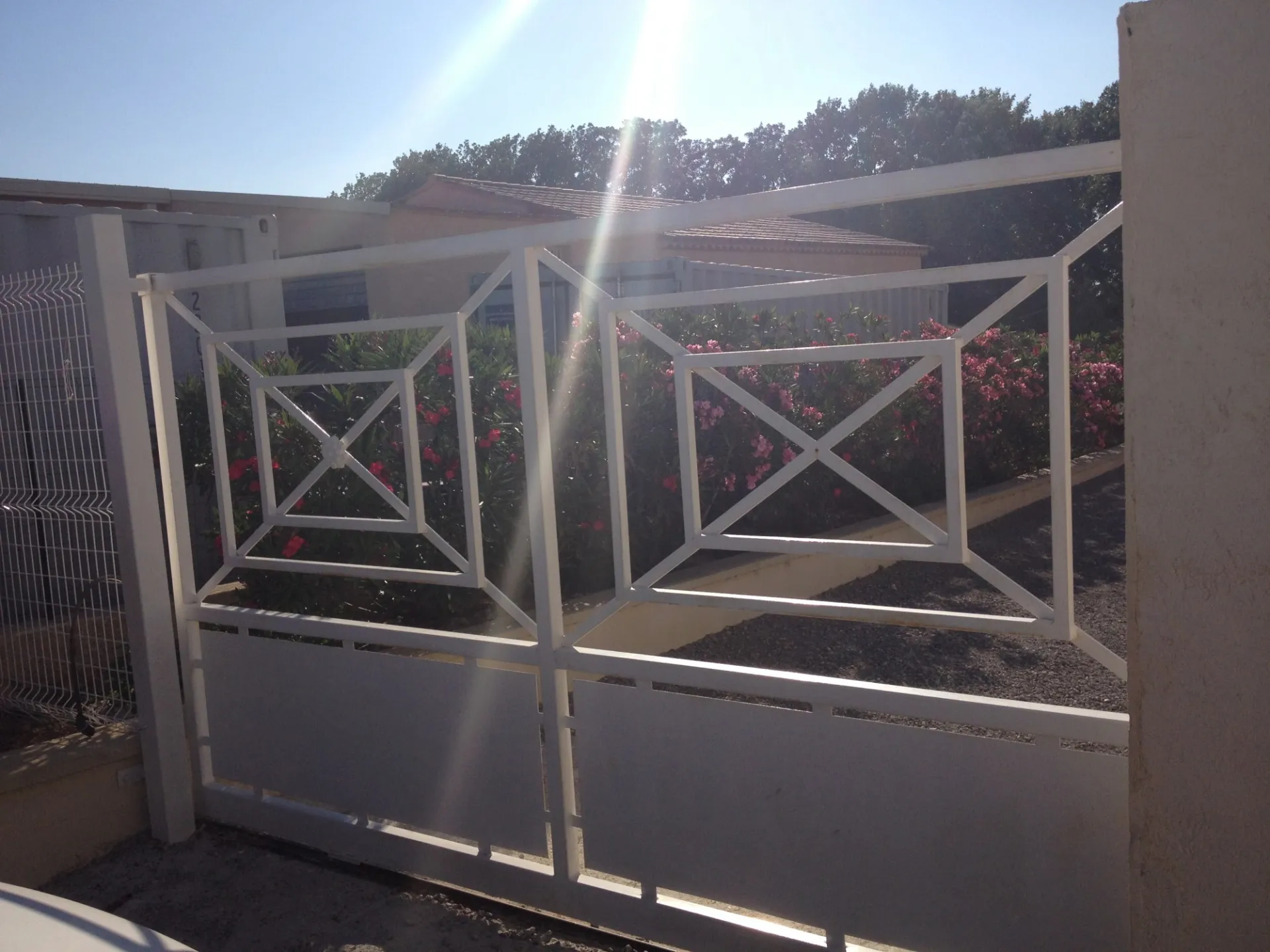 FABRICATION PORTAIL COULISSANT EN FER FORGE MARTIGUES 13