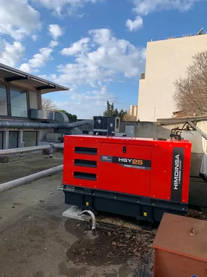 Installation d’un groupe électrogène 20 kVA pour le  Funérarium de Marseille