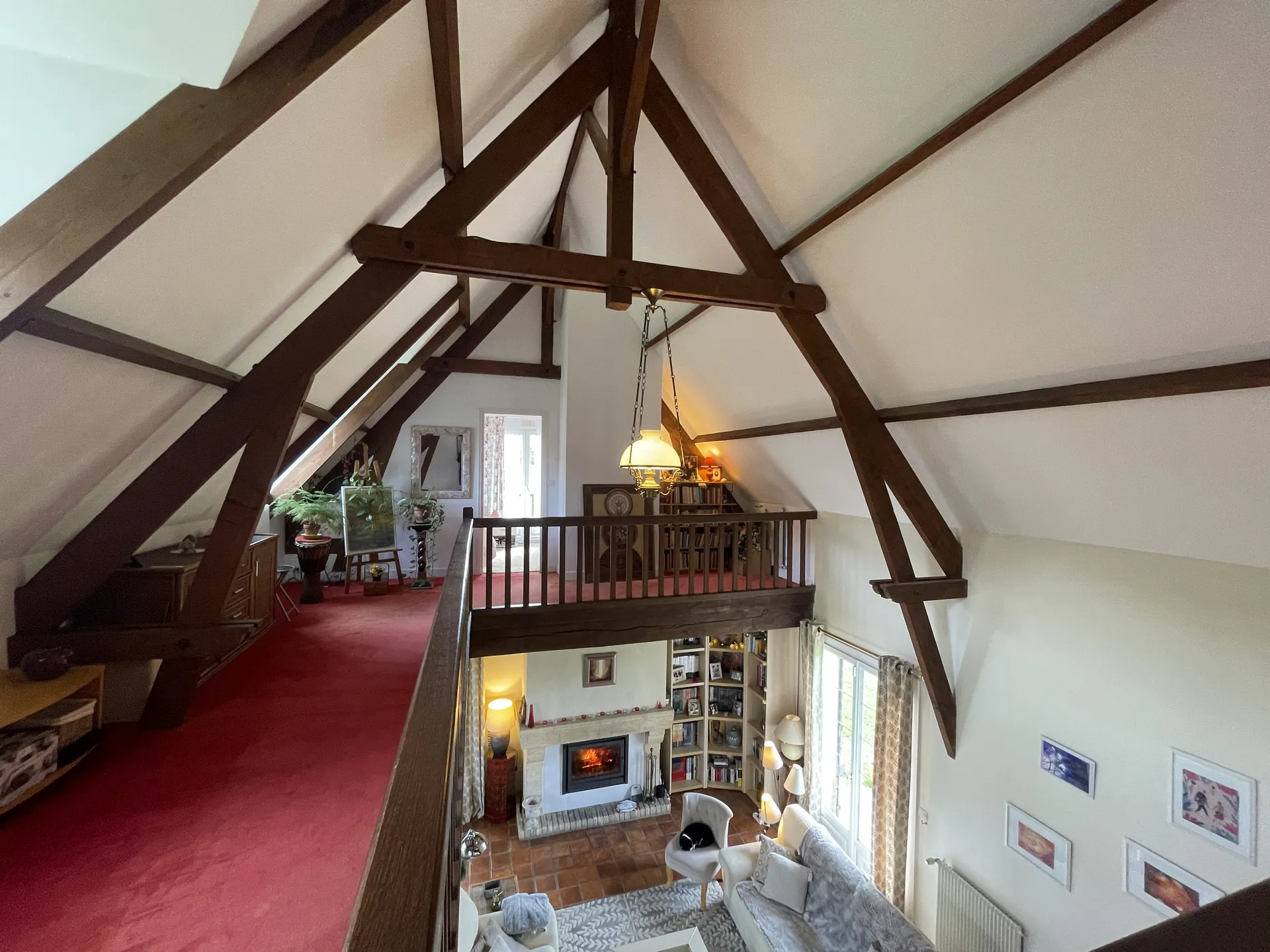 mezzanine / bureau / bibliothèque 