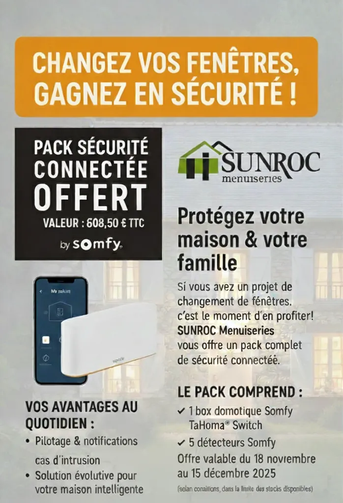 PROMO CHANGEZ VOS FENETRE, GAGNEZ EN SÉCURITÉ