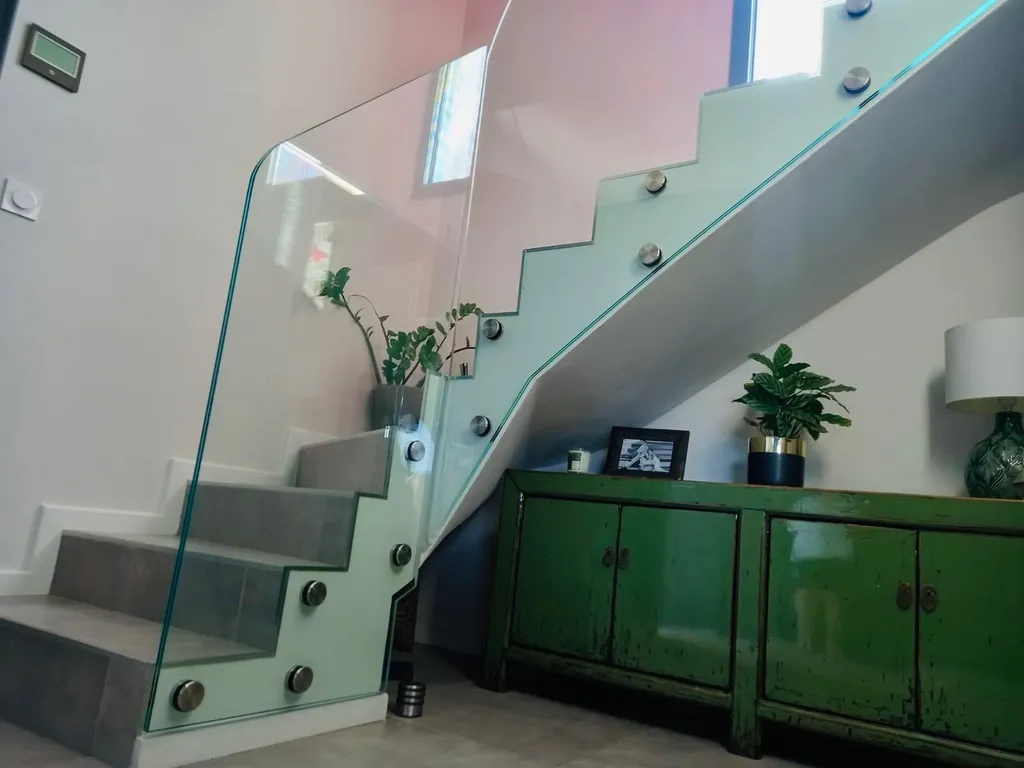 fabrication d'un garde corps dans les monts d'or proche de Lyon