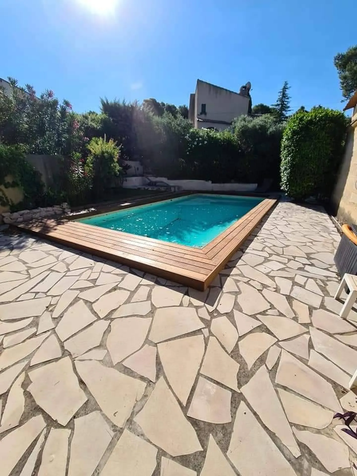 Margelles bois Itauba 13