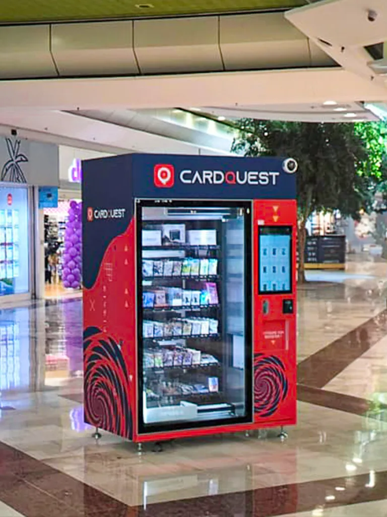 Distributeur automatique Bigstore 9 - Cardquest, cartes à collectionner